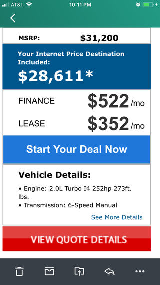 Illustration for article titled (Un?)necessary car shopping with me